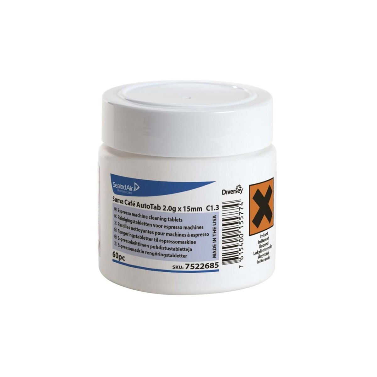 Espresso machine cleaning tablets